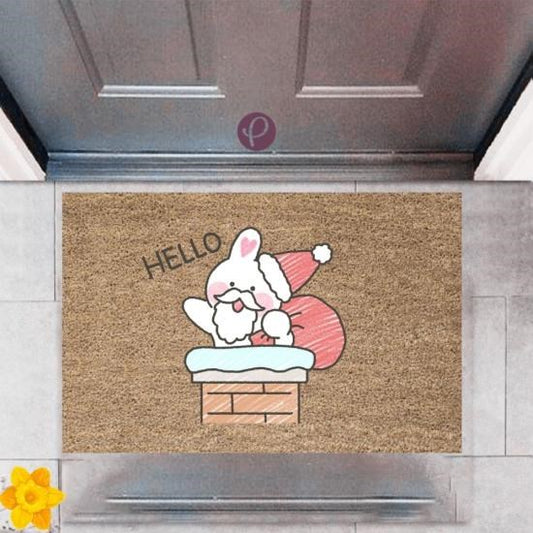 Kapı Önü Paspası Dekoratif Dijital Baskı Hello P-2370 - UcuzaGeliyor