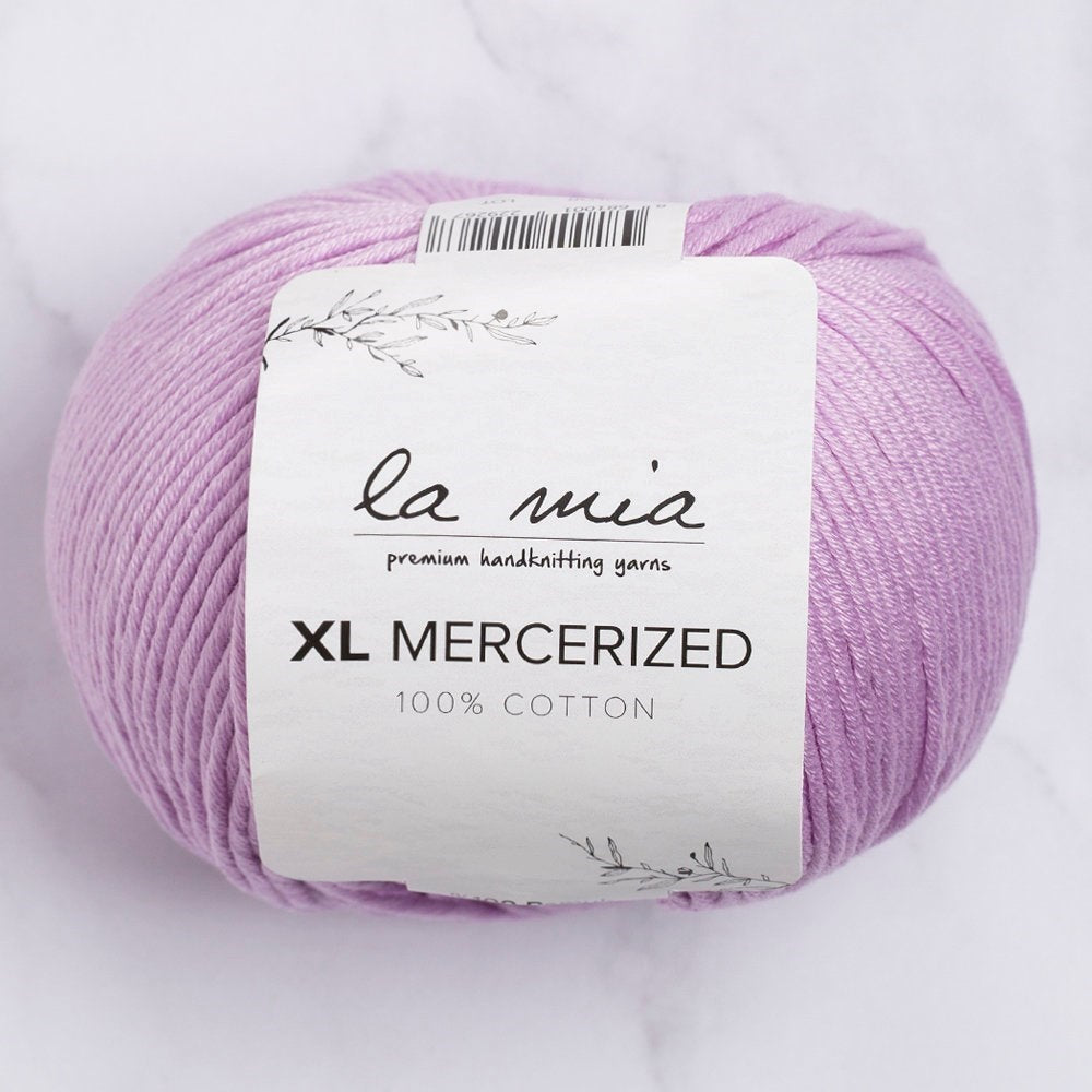 La Mia XL Mercerized Lila El Örgü İpi - 53 - 33764 - UcuzaGeliyor