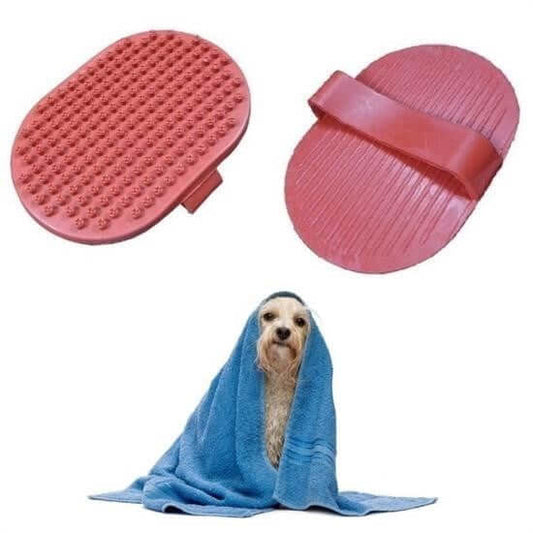 BUFFER® Ergonomik Masajlı Evcil Hayvan Kedi Köpek Yıkama Fırçası Aparatı - UcuzaGeliyor