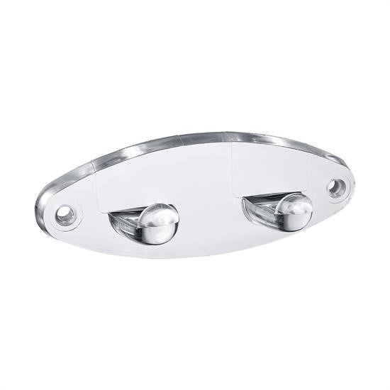 GENEL® Akrilik Bornoz Askısı Bornozluk 2li Banyo Bornoz Askı Aparatı