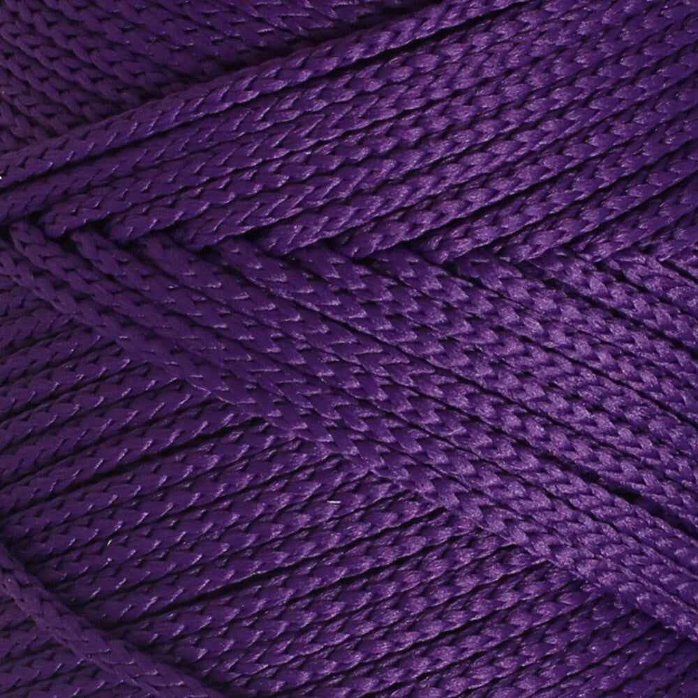 Loren Polyester Soft Macrame Koyu Mor El Örgü İpi - LM037 - 34442 - UcuzaGeliyor