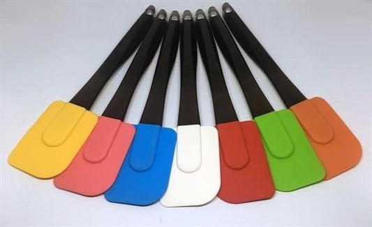 BUFFER® Dekoratif Renkli Silikon Spatula Pratik Sevimli Spatula Kaşık - UcuzaGeliyor