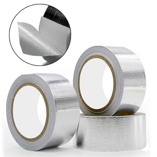 BUFFER® Yüksek Sıcaklık Dayanan Su Geçirmez Çatı Boru Duvar Çatlak Onarıcı Yapışkan Bant Folyo 5 cm - UcuzaGeliyor