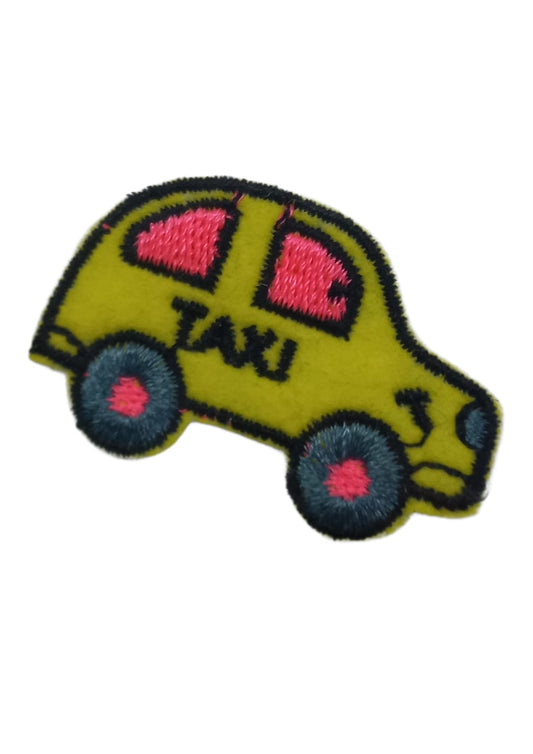 Aplike Ütü İle Yapışan Taxi Arma 3x2,5 cm - UcuzaGeliyor