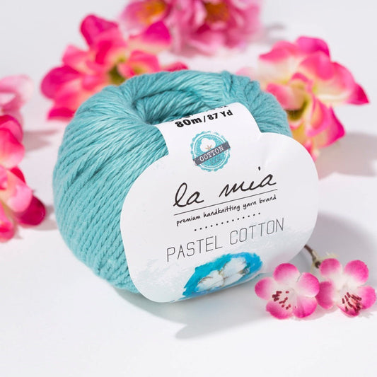 La Mia Pastel Cotton Mavi El Örgü İpi - L053 - 33618 - UcuzaGeliyor