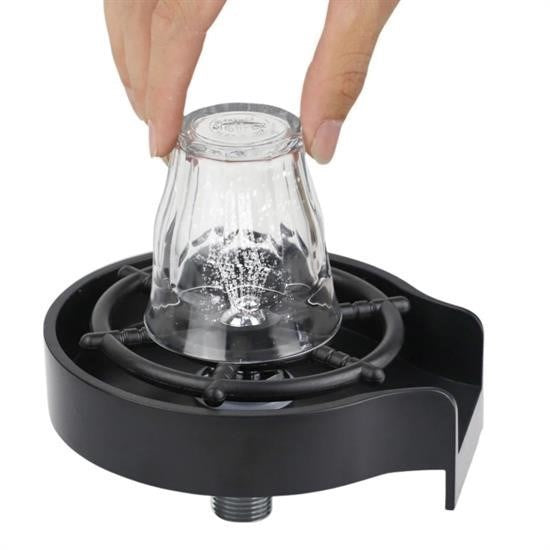 GENEL® Yüksek Basınçlı Otomatik Bardak Yıkama Aparatı Mutfak Lavaboları İçin Hızlı Kupa Durulayıcı