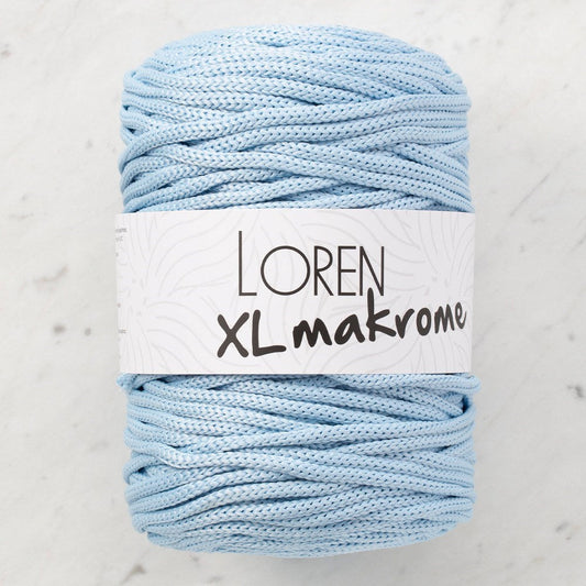 Loren XL Makrome Bebe Mavi El Örgü İpi - R051 - 33718 - UcuzaGeliyor