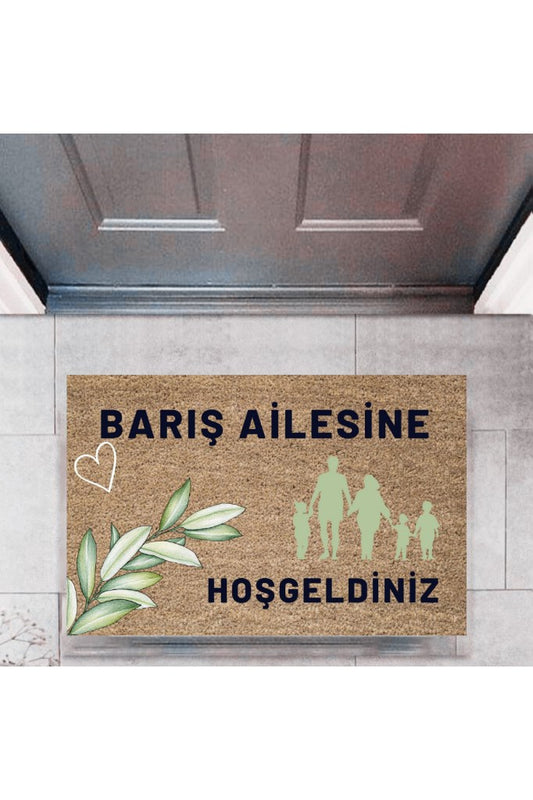 Kapı Önü Paspası Dekoratif Dijital Baskı Kişiye Özel P-2450 - UcuzaGeliyor