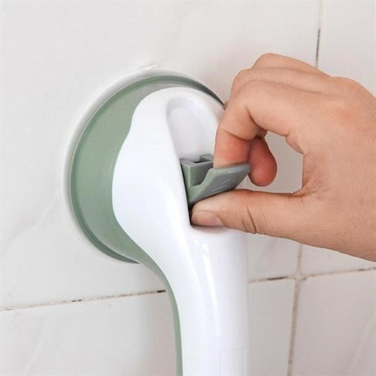 BUFFER® Düşme Ve Kayma Önleyici Banyo Tuvalet Vantuzlu Kilitli Tutacak - UcuzaGeliyor