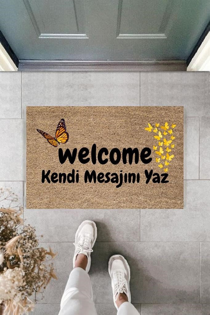 Dijital Baskı Kişiye Özel İç Kapı Dekorasyon Paspas PS11316 - UcuzaGeliyor