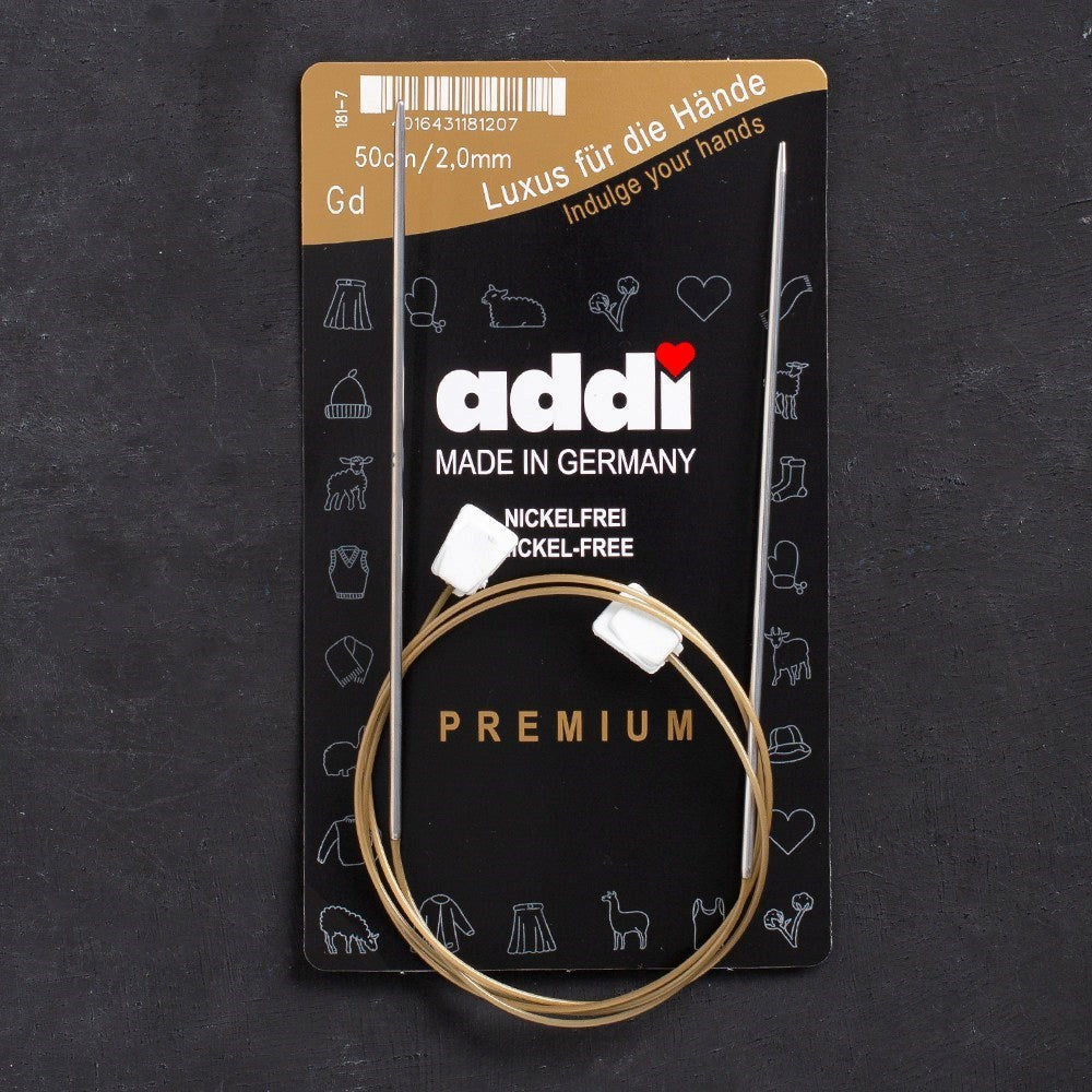 Addi Flexi-Bel 2mm 50cm Esnek Örgü Şişi - 181-7 - UcuzaGeliyor