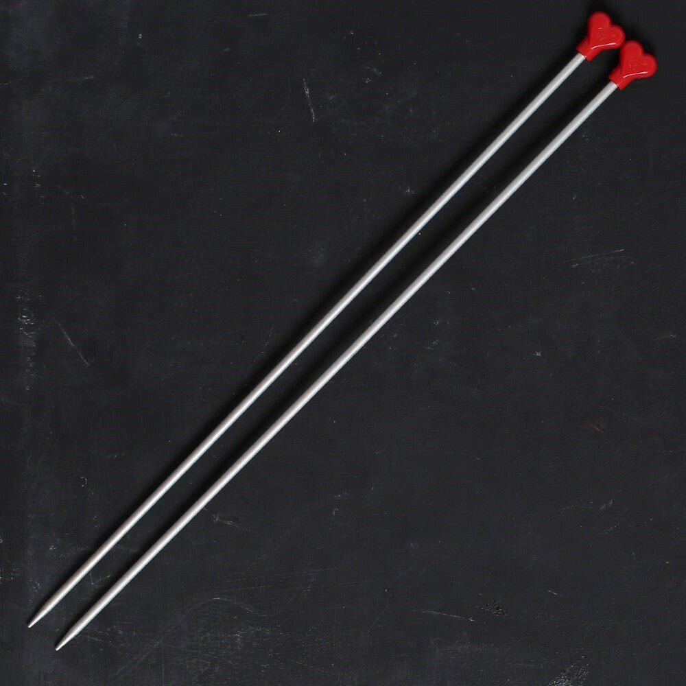 ADDI KALPLİ 4,5MM 40CM KLASİK ALÜMİNYUM ÖRGÜ ŞİŞİ - UcuzaGeliyor