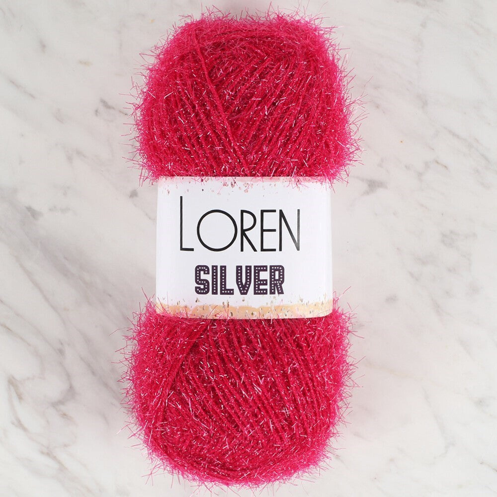 Loren Silver Fuşya El Örgü İpi - RS0022 - 34078 - UcuzaGeliyor