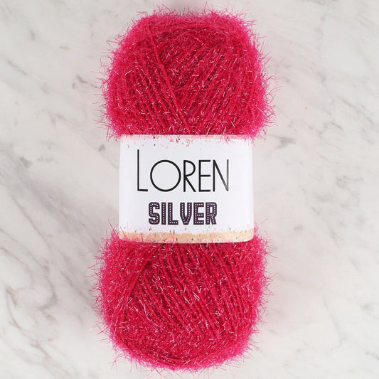 Loren Silver Fuşya El Örgü İpi - RS0022 - 34078 - UcuzaGeliyor