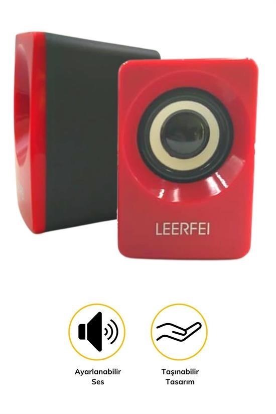 GENEL® N62 1+1 Multimedia USB ve Jacklı Mini Hoparlör Yüksek Stereo Ses Sistemi - UcuzaGeliyor