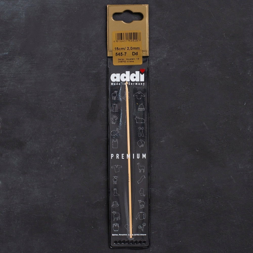 Addi Bambus 2mm 15cm Bambu Yün Tığ - 545-7 - UcuzaGeliyor