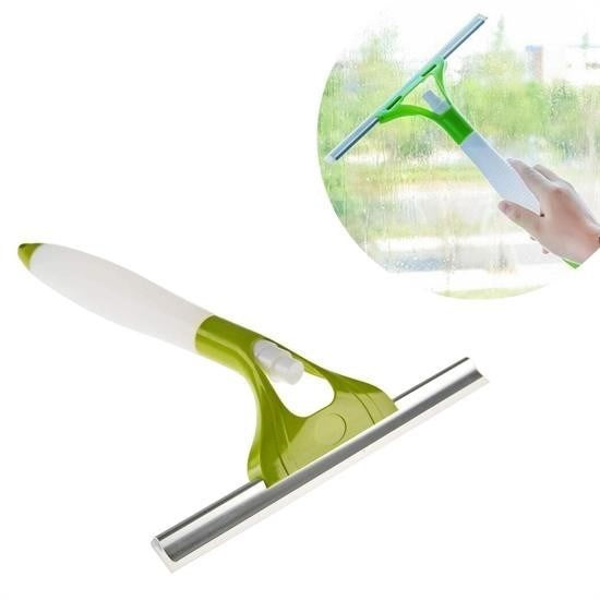 GENEL® Pratik Spreyli Cam Sil Pencere Ayna Tezgah Duşakabin Temizleyici Püskürtmeli Silme Aparatı - UcuzaGeliyor