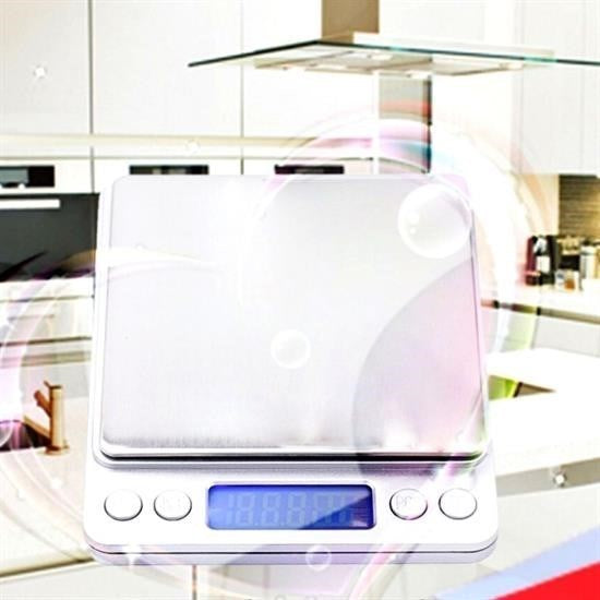 GENEL® Elektronik 3 kg Kapasiteli Dijital Hassas Kantar Mutfak Tartısı Terazi - UcuzaGeliyor