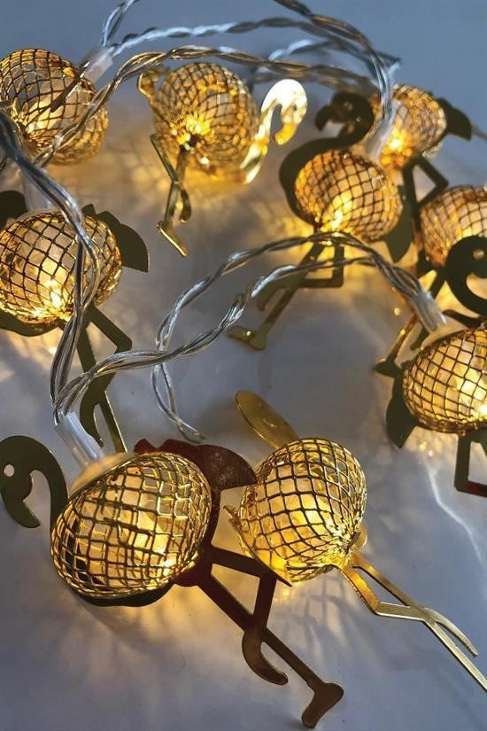 BUFFER® 2 Metre Pilli İnce Tel Led Işık Zinciri Parti Aydınlatma