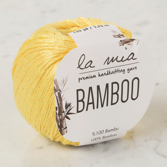 La Mia Bamboo Sarı El Örgü İpi - L160 - 33852 - UcuzaGeliyor