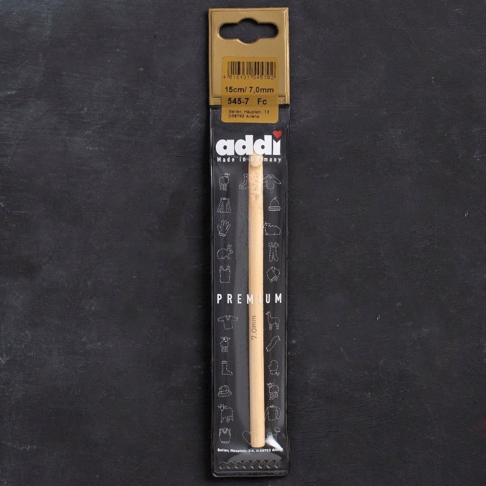Addi Bambus 7mm 15cm Bambu Yün Tığ - 545-7 - UcuzaGeliyor
