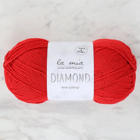 La Mia Diamond Kırmızı El Örgü İpi - L004 - 33723 - UcuzaGeliyor
