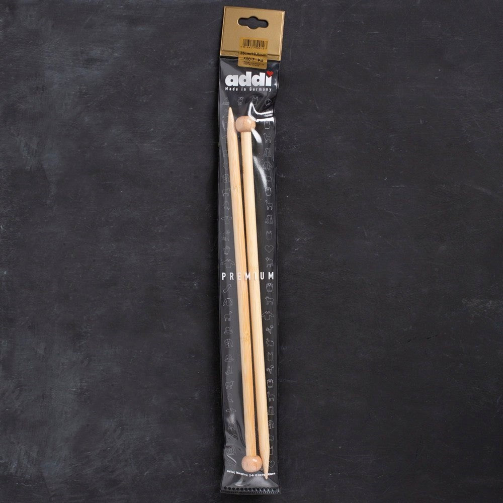 Addi Bambus 10mm 35cm Bambu Örgü Şişi - 500-7 - UcuzaGeliyor