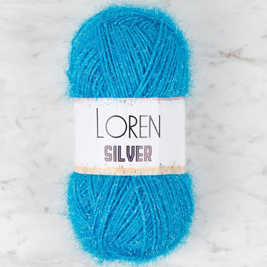 Loren Silver Mavi El Örgü İpi - RS0003 - 34090 - UcuzaGeliyor