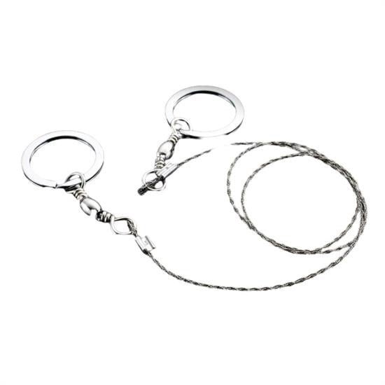 BUFFER® Karavanda ,Kampda  Taşınabilir Mini  Zincir  Cep Testeresi Dişli Tel Ahşap Plastik Metal Kes