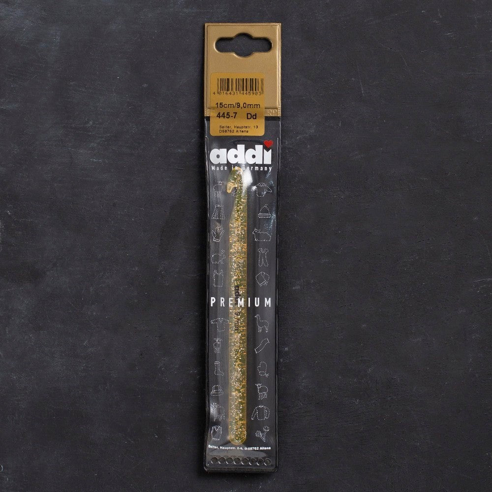 Addi Champagner 9mm 15cm Plastik Simli Yün Tığ - 4