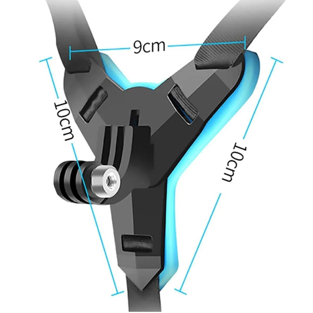 BUFFER® Motorsiklet Kask Önü Takılan Telefon Tutucu Aksiyon Kamerası Takılabilen Aparat