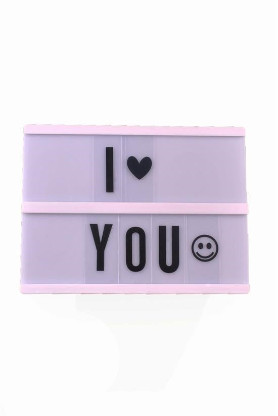 BUFFER® Sinematik Lightbox Dekorasyon Aydınlatma Aksesuarları (A5 Boyut)