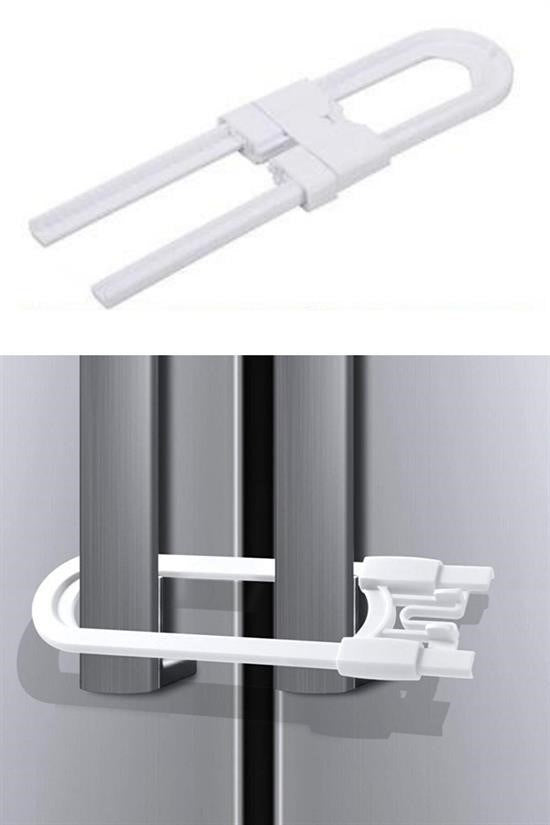 GENEL® Bebek Çocuk Çekmece ve Dolap Koruma Raylı Güvenlik Sistemi Emniyet Kilidi