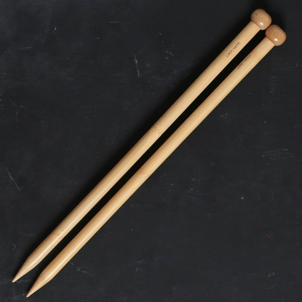 Addi Bambus 12 Mm 35 Cm Bambu Örgü Şişi - 500-7 - UcuzaGeliyor