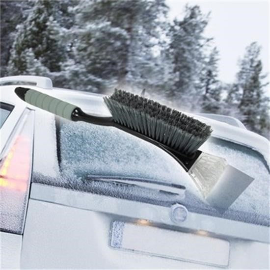 GENEL® Araç Camı Kar Süpürgesi Buz Kazıyıcı ve Kar Temizleme Fırçası