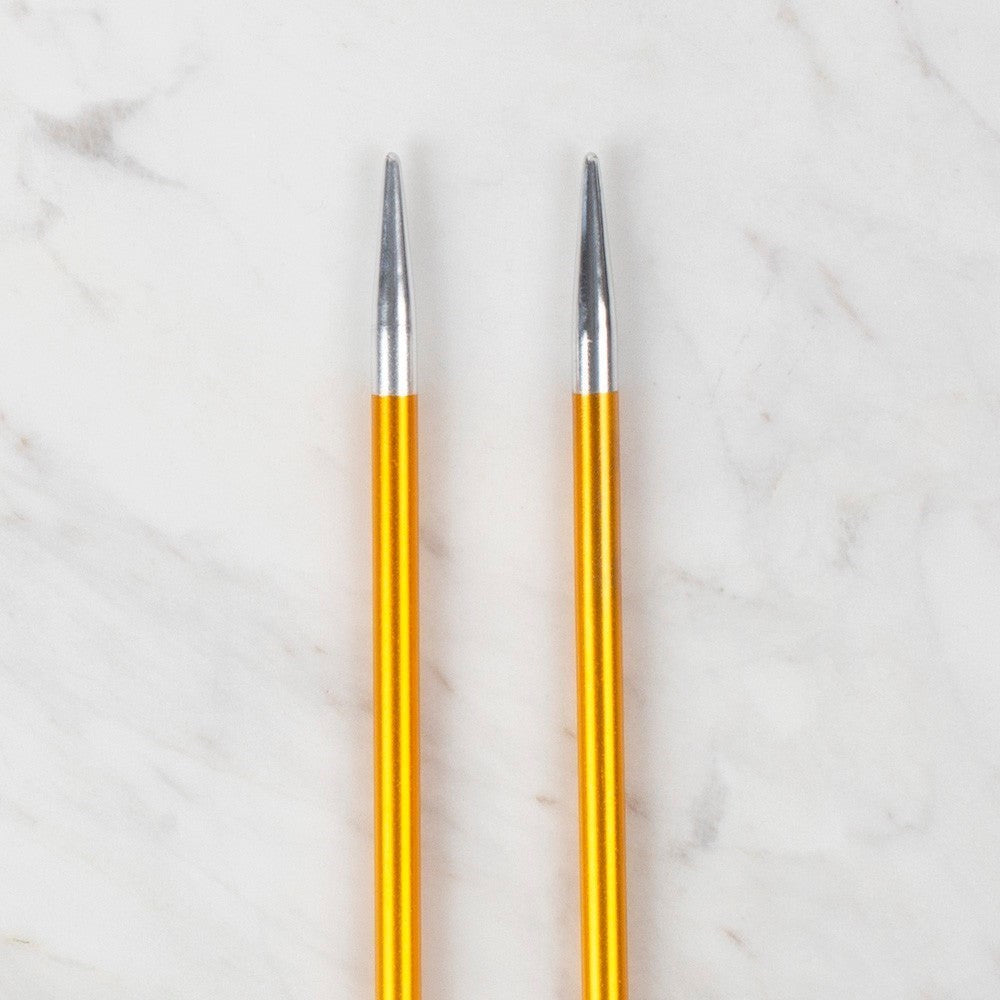 Loren Rythm 5mm Sarı Renkli Metal Örgü Şişi - UcuzaGeliyor