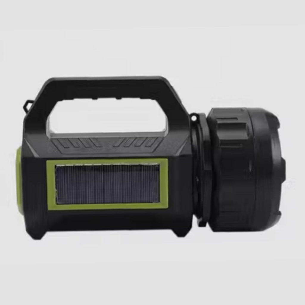 GENEL®  Şarjlı LED El Feneri 10W Taşınabilir Acil Durum Lambası USB Şarjlı & Yan COB Işıklı