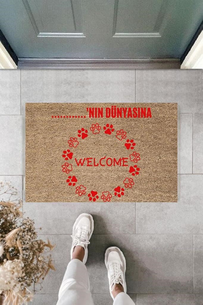 Dijital Baskı Kişiye Özel İç Kapı Dekorasyon Paspas PS11312 - UcuzaGeliyor