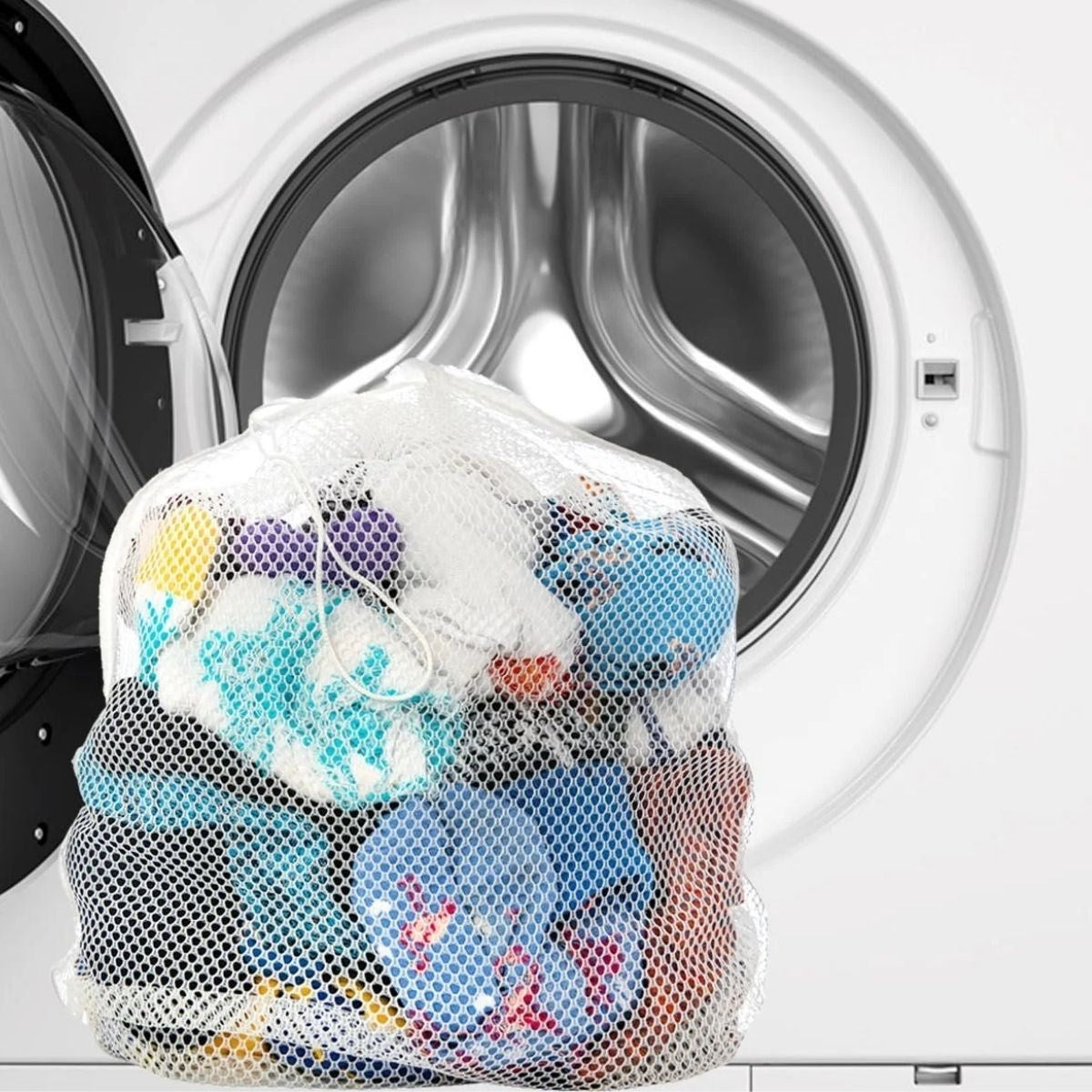 BUFFER® Büyük Boy Çamaşır Yıkama Filesi , Kirli Filesi Maxi 100x120 cm