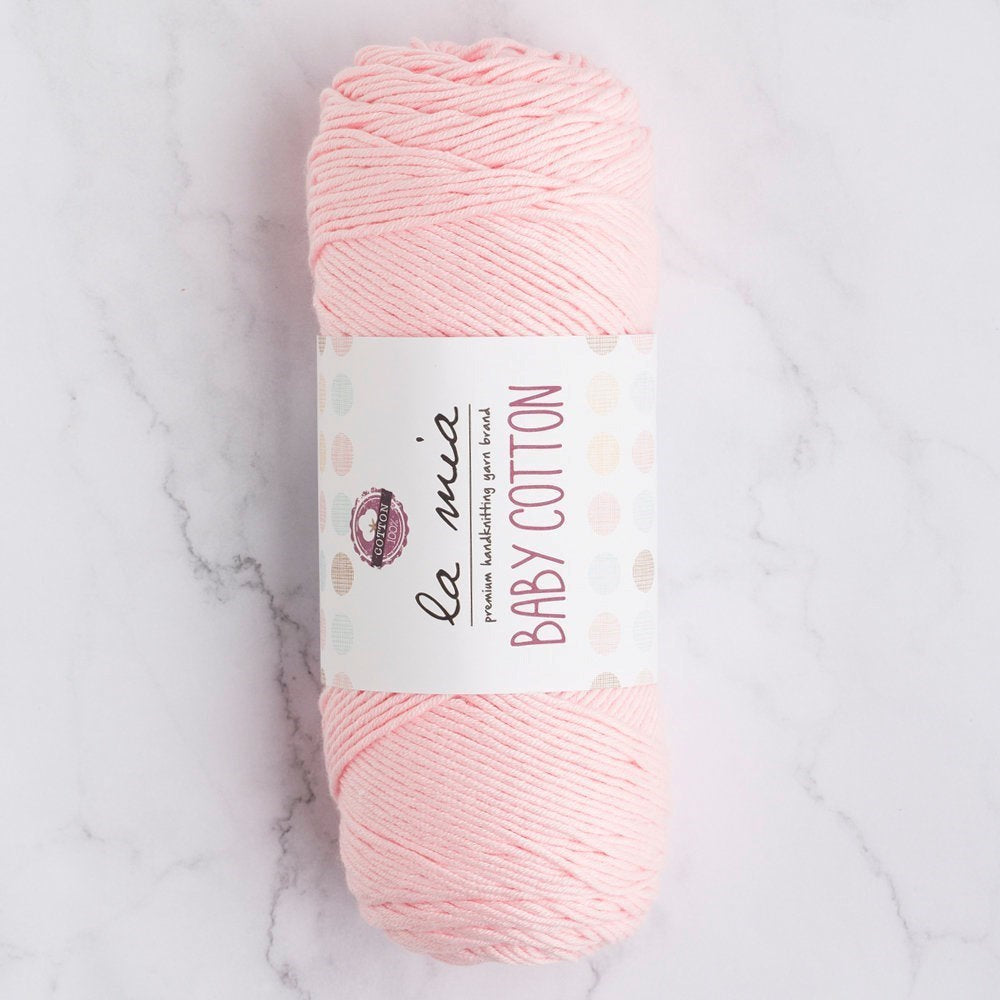 La Mia Baby Cotton Şeker Pembe El Örgü İpi - L040 - 33650 - UcuzaGeliyor
