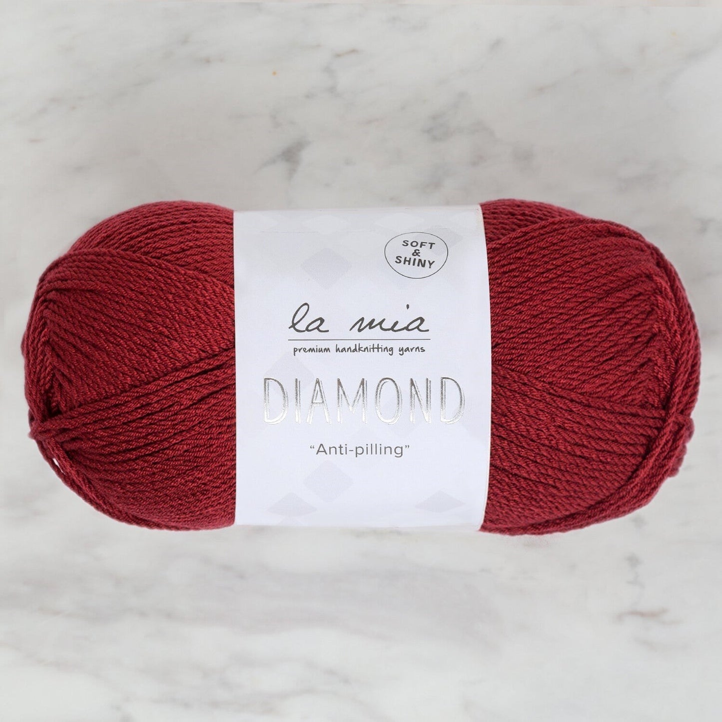 La Mia Diamond Bordo El Örgü İpi - L065 - 33726 - UcuzaGeliyor
