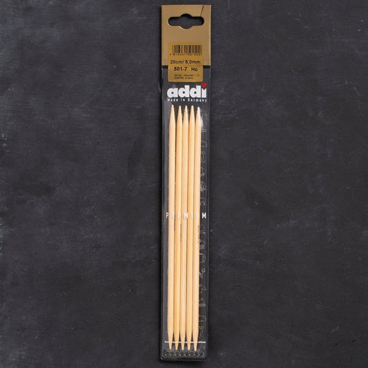Addi Bambus 5mm 20cm Bambu Çorap Şişi - 501-7 - UcuzaGeliyor