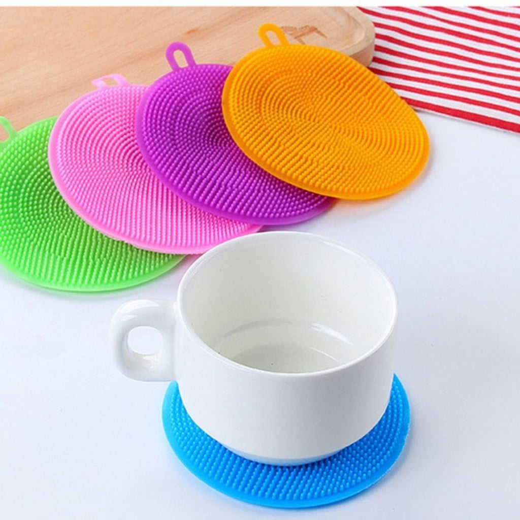 GENEL® 2'li Kir Tutmaz Tırtıklı Yüzey Bulaşık Yıkama Pedi