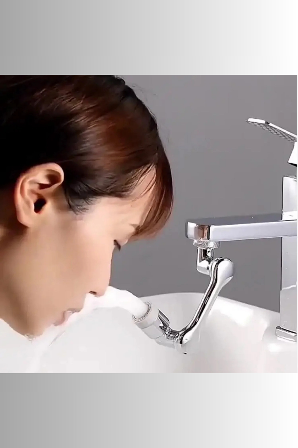 Mutfak Banyo Musluk Başlığı 180 Derece Dönebilen Fonksiyonel Evrense