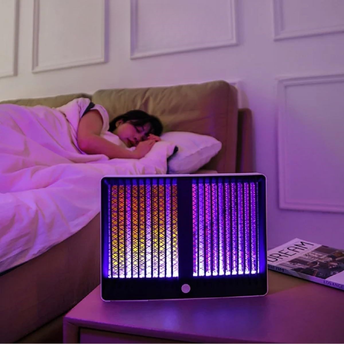 GENEL® Sivrisinek Öldürücü Lamba Şarjlı Sivrisinek Kovucu Sessiz ve Güçlü Sivrisinek Tuzağı UV Işıklı Sinek Kıran WD023