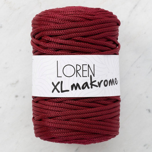 Loren XL Makrome Bordo El Örgü İpi - R049 - 33715 - UcuzaGeliyor