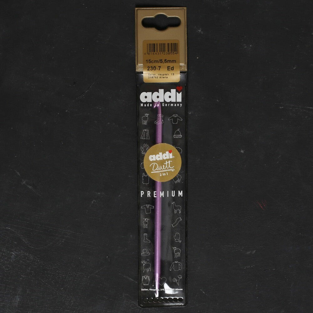 Addi Duett 5,5 Mm 15 Cm Tunus Tığı - 230-7