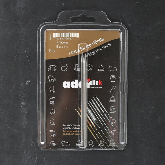 Addi Click Basic 3.75mm 13cm Misinalı Şiş Ucu - 65 - UcuzaGeliyor