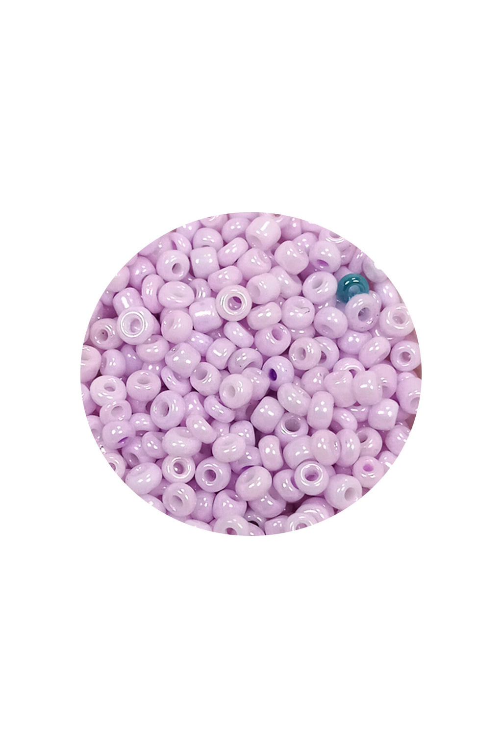 Dökme Cam Kum Boncuk (11/0) 2 mm - 60 Gram -  Açık Pembe - BNC043