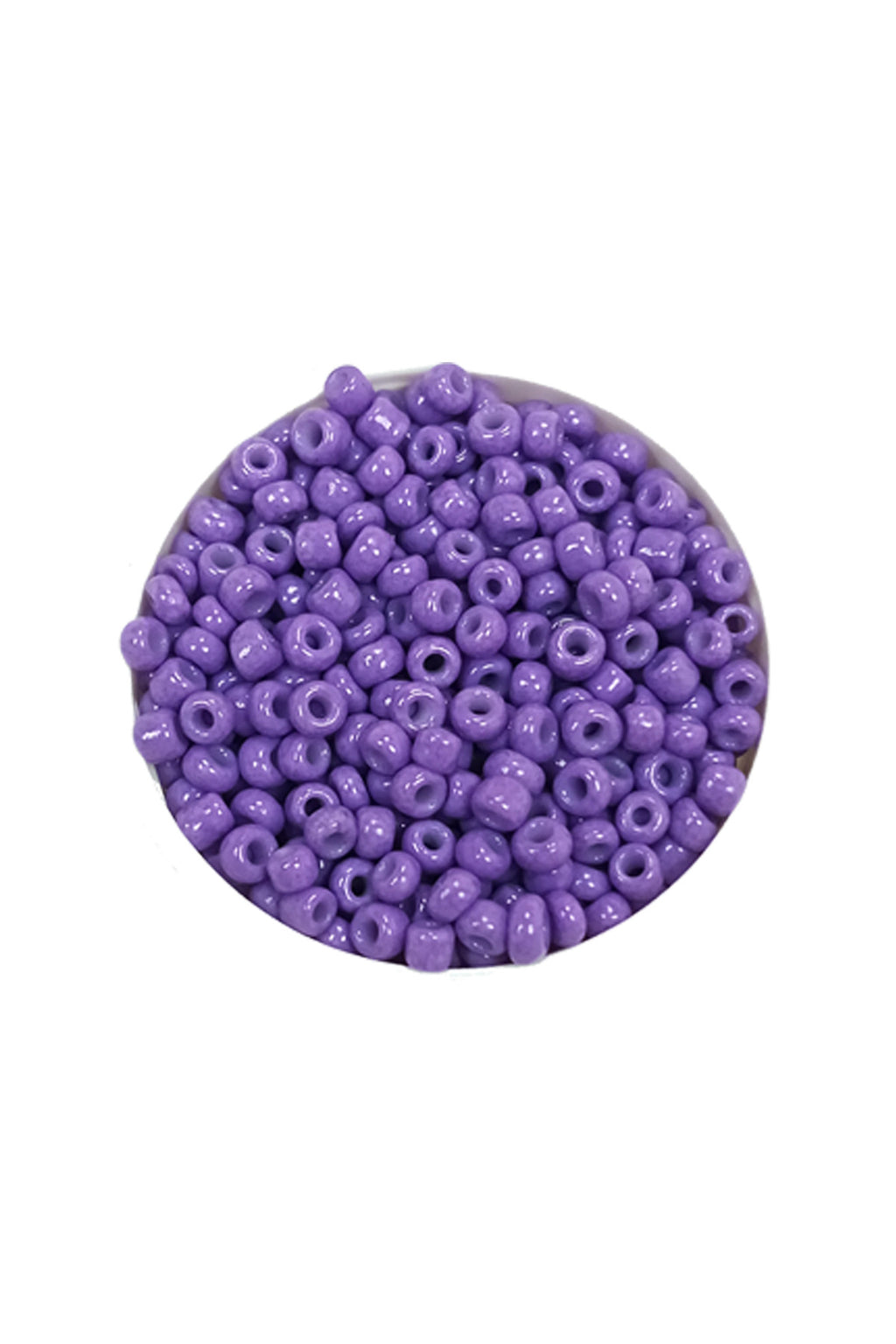 Dökme Cam Kum Boncuk (11/0) 2 mm - 60 Gram -  Eflatun - BNC055